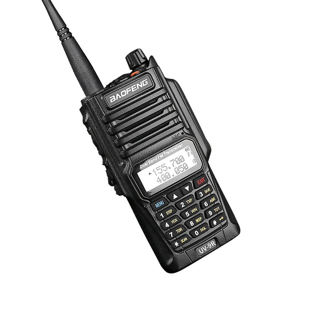 Baofeng UV-9R plus Водонепроницаемая рация CB ham радиостанция 10 км двухстороннее радио uhf