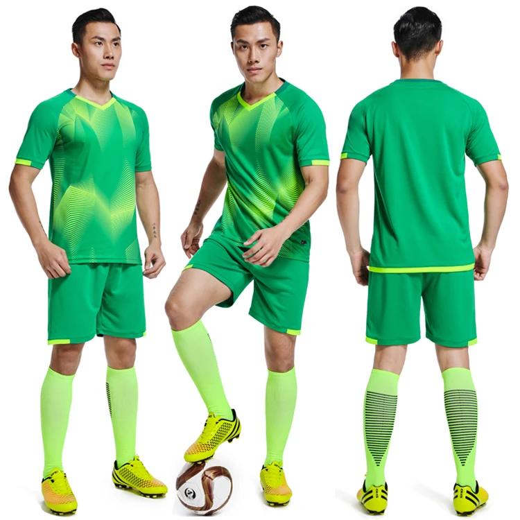 Футбольный комплект мужской для бега без нанесения, дышащий, сезон 19/20.