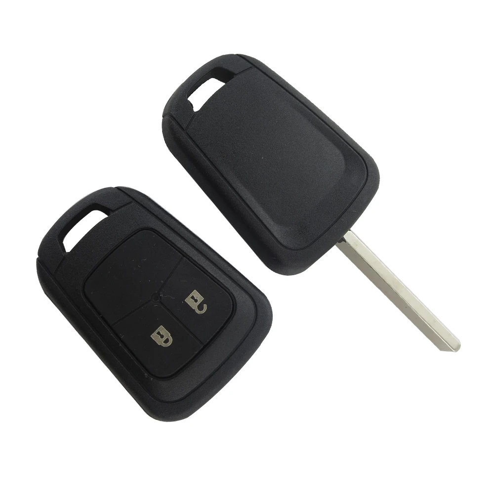 OkeyTech For Chevrolet 2 Button Replacement Auto Car Remote Key Shell Case Cover Blank Fob Uncut Blade Aveo Opel | Автомобили и