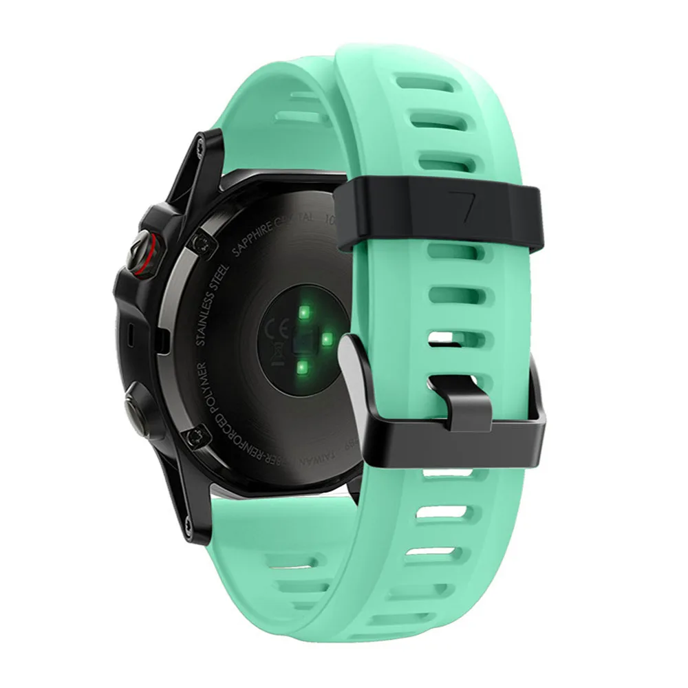 Мягкий силиконовый ремешок для часов Garmin Fenix 5, 6 силиконовых полос, 22 мм, быстро подходит для Garmin Fenix 5X3, 3 часа, ремешок 26 мм, ремешок для часов