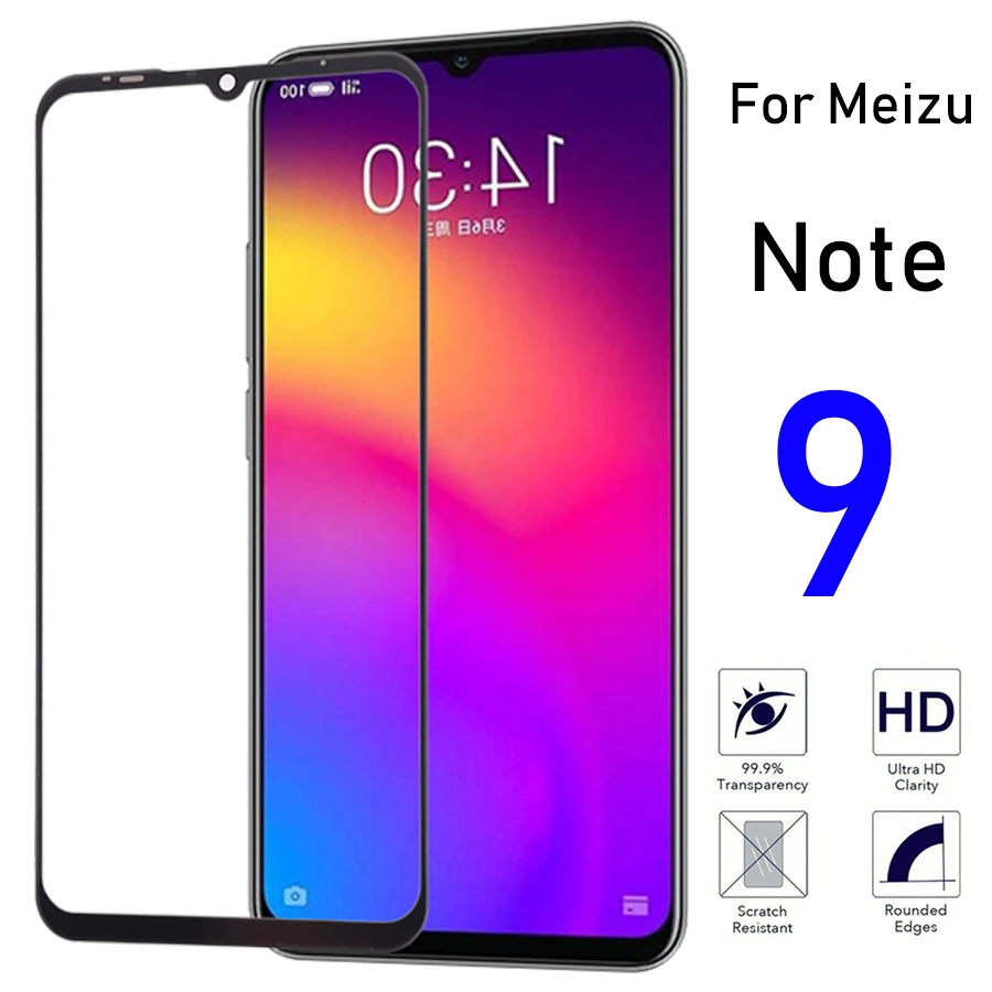 Защитное стекло для meizu note 9 Защитная пленка экрана tremp maisie not note9 закаленное meize maizu
