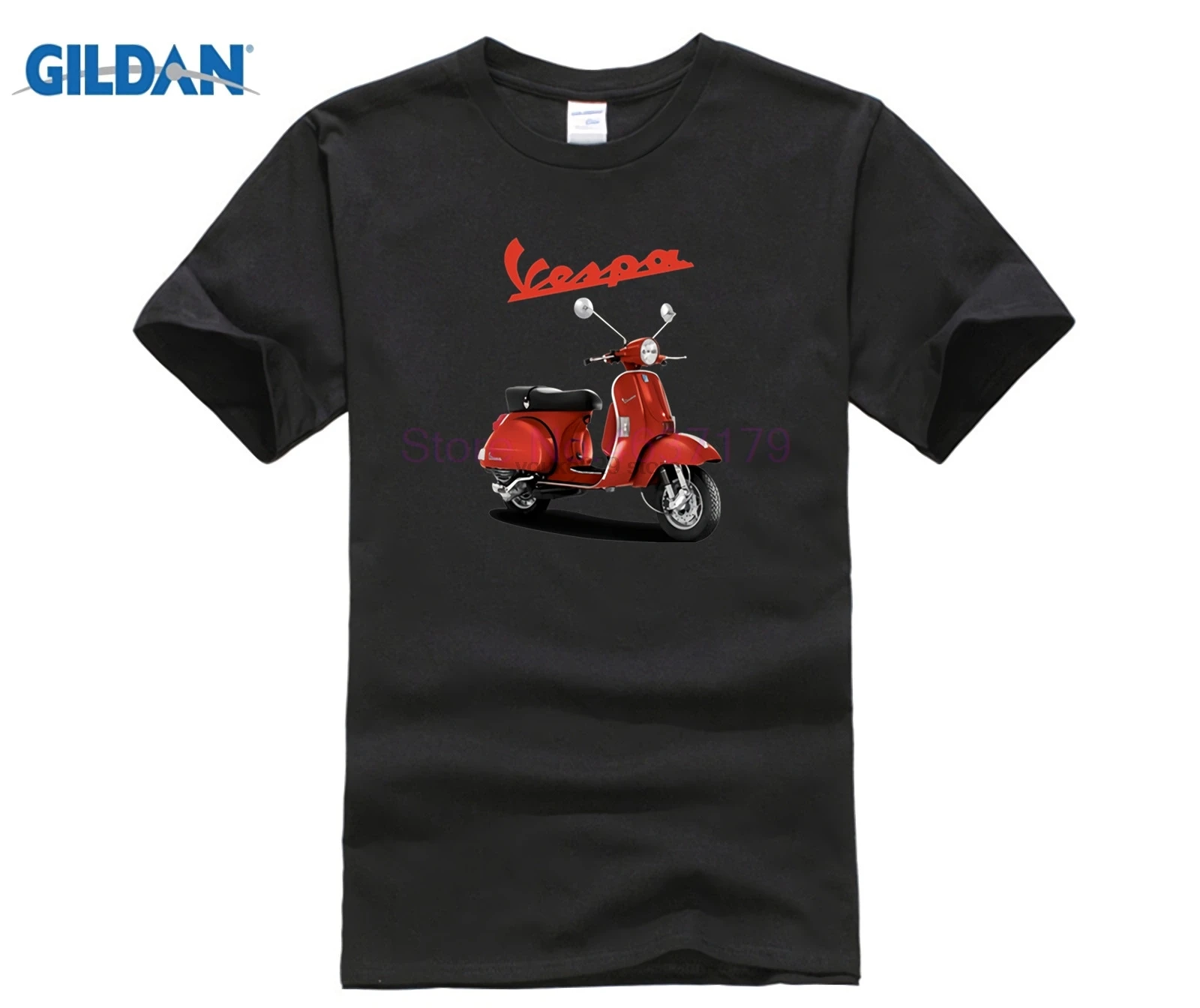 Винтажные футболки Vespa для мужчин мотоцикл скутер homme Piaggio футболка с логотипом