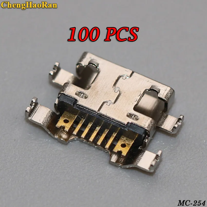 

ChengHaoRan 100pcs micro mini USB Charger Charging Port For LG K10 K420 K428 jack socket Connector Dock plug Repair Part 7pin