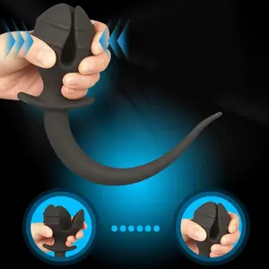 Анальная пробка, игрушки для секса, эротические мягкие эротические собачьи хвосты, Анальная пробка, массажер простаты для точки G и хвоста, анальная пробка