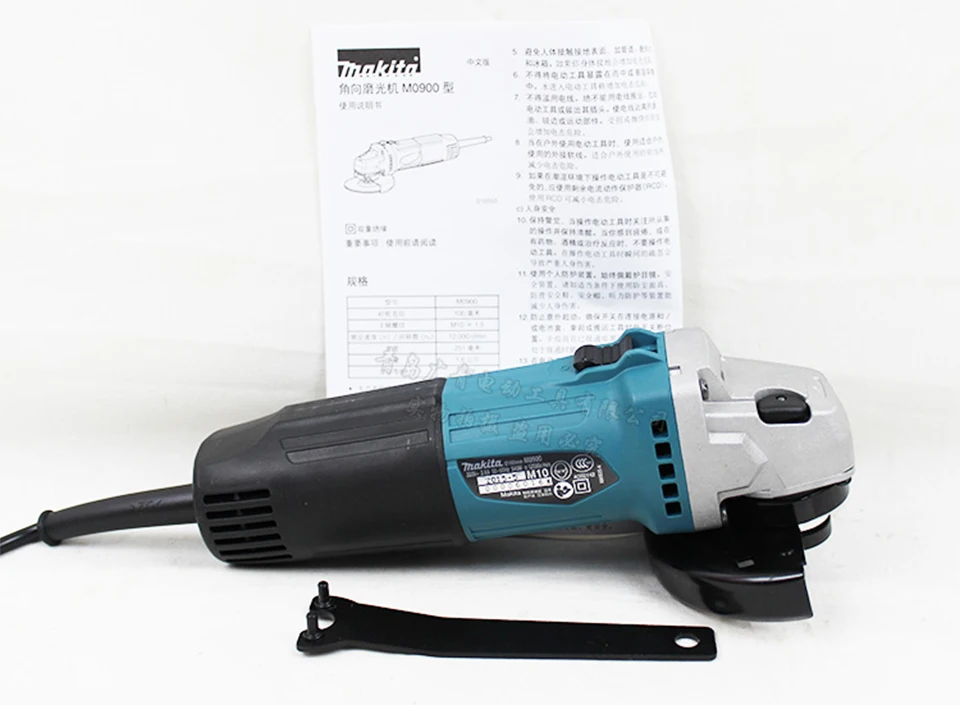Японская угловая шлифовальная машина Makita M0900B/M9513B полировальная машина M9506B шлифовальная и режущая машина M9509B 540 Вт/720 Вт/850 Вт