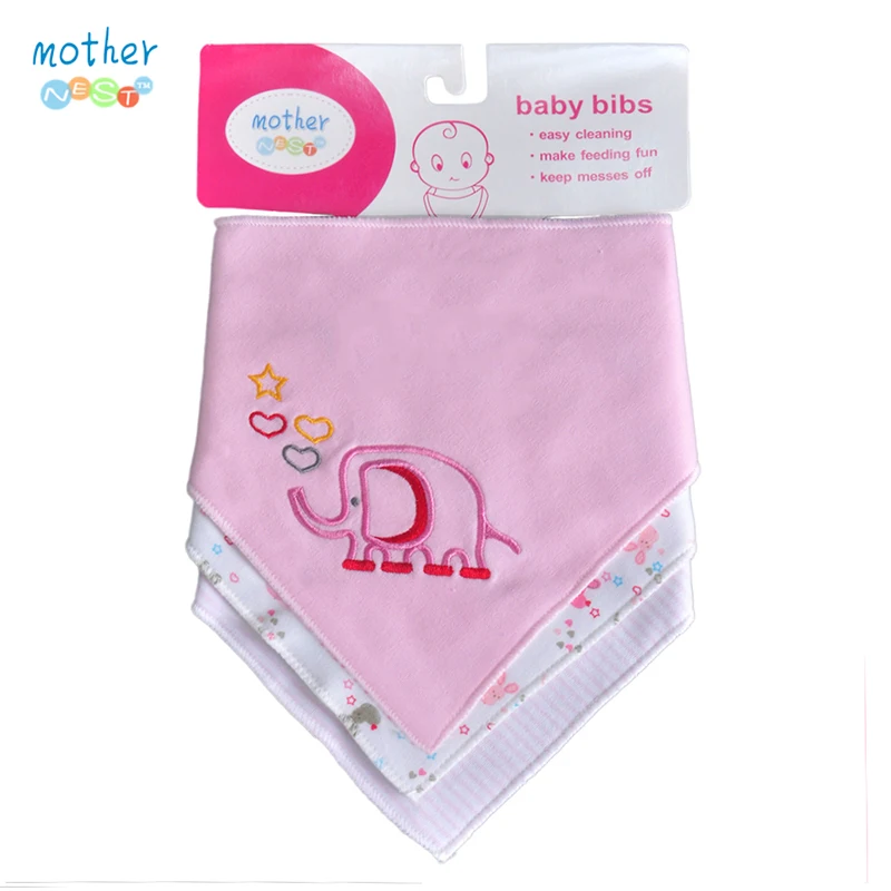 Детские Бандана слюни нагрудники для девочек Цветочные Разнообразие 3 шт / много