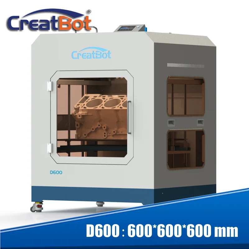 Полностью закрытый металлический каркас Creatbot одинарный экструдер цепная