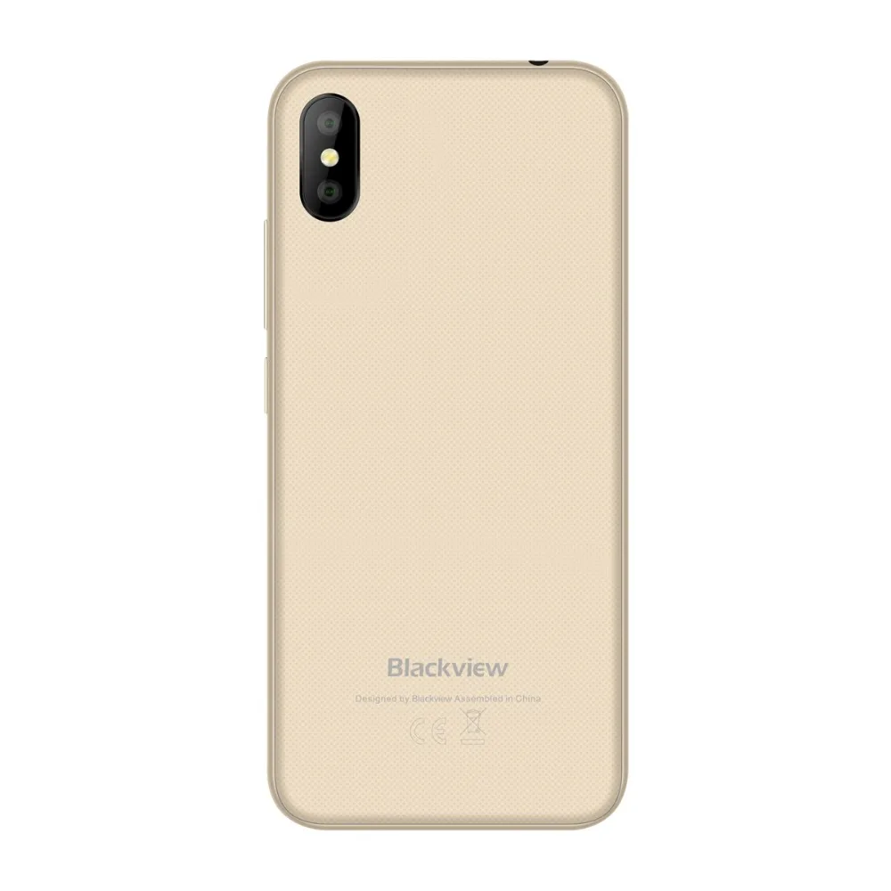 Blackview A30 5,5 дюймовый смартфон Android 8,1 MTK6580A четырехъядерный ОЗУ 2 Гб ПЗУ 16 Гб 8MP+ 5MP Face ID Dual SIM WCDMA 3g мобильные телефоны