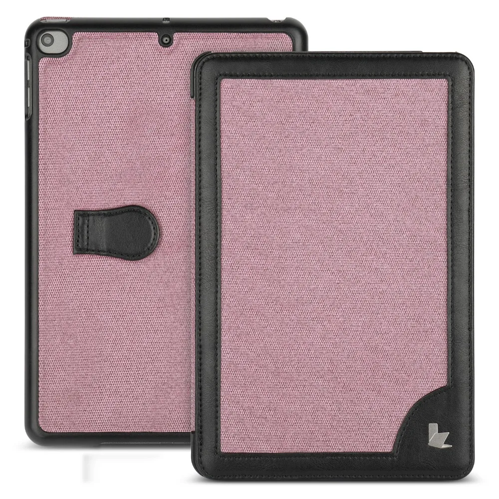 Jisoncase Чехол из микрофибры для iPad Mini 5 ультратонкий складной чехол-книжка