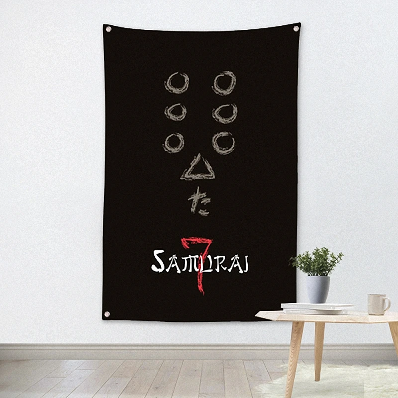 Seven Samurai Akira Kurosawa рок группа подвесное искусство водонепроницаемая ткань
