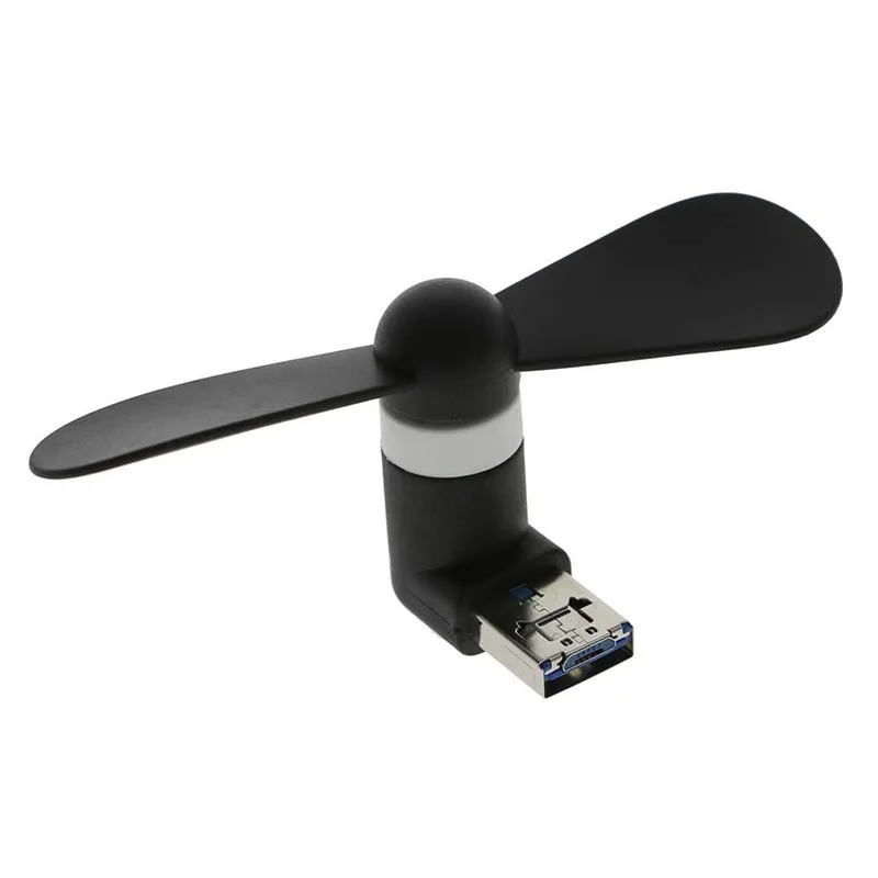 Карманный USB вентилятор BinFul портативный мини с Micro универсальный внешний