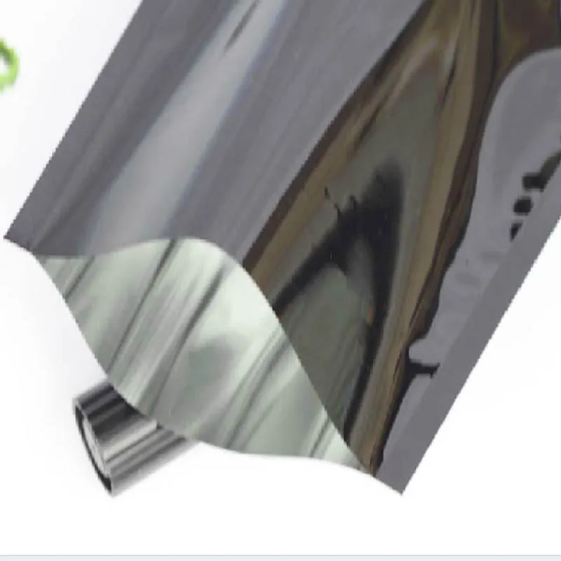 6*9 см 100 шт./лот открытые сверху черные пластиковые пакеты из алюминиевой фольги