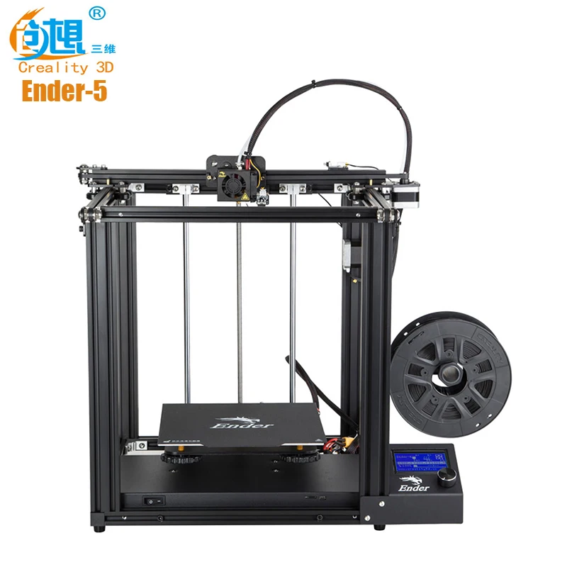 Creality3D Ender 5 3d принтер 180 мм/сек. 0 4 мм DIY наборы для печати Поддержка AMF STL sd карты Junior