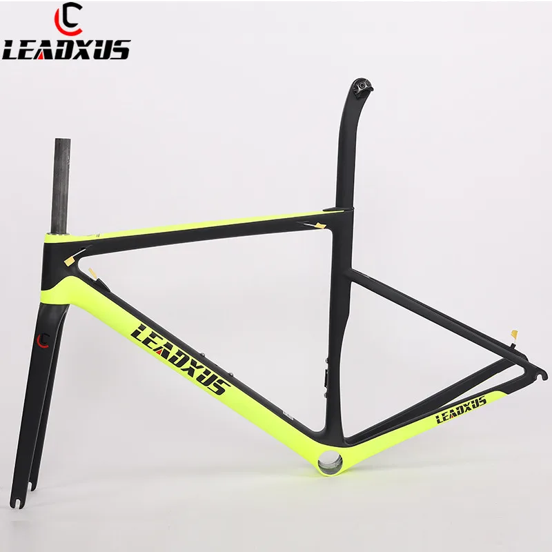 

LEADXUS CLA550 Ultra Light Carbon Road Frame T1000 Road Bicycle Frame Carbon Fiber Bike Frame 44/49/52/54/56/58cm