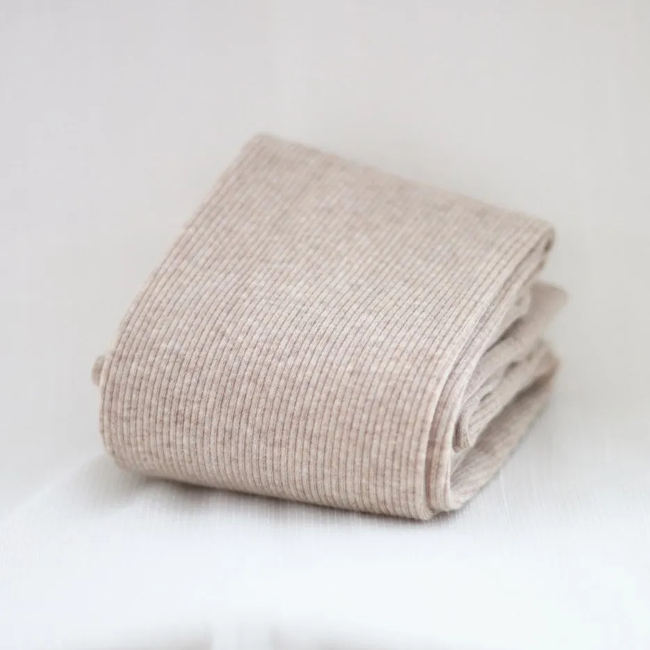beige Хлопковые кашемировые теплые колготки на полную ногу, тонкие толстые зимние колготки, тонкие полосатые колготки ярких цветов на осень - Цвет: beige