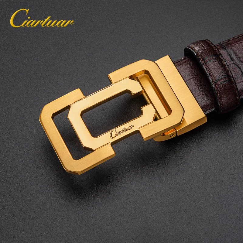 2019 роскошный дизайн коровьей Для Мужчин's Ремни точно обработанное пряжка