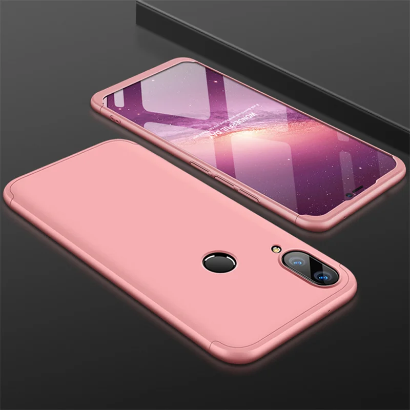 360 Степень защиты чехол для huawei Y9 Наслаждайтесь 9 Plus Роскошный Жесткий Силиконовый чехол на заднюю часть, каркас для huawei Y9 на 6," Корпус