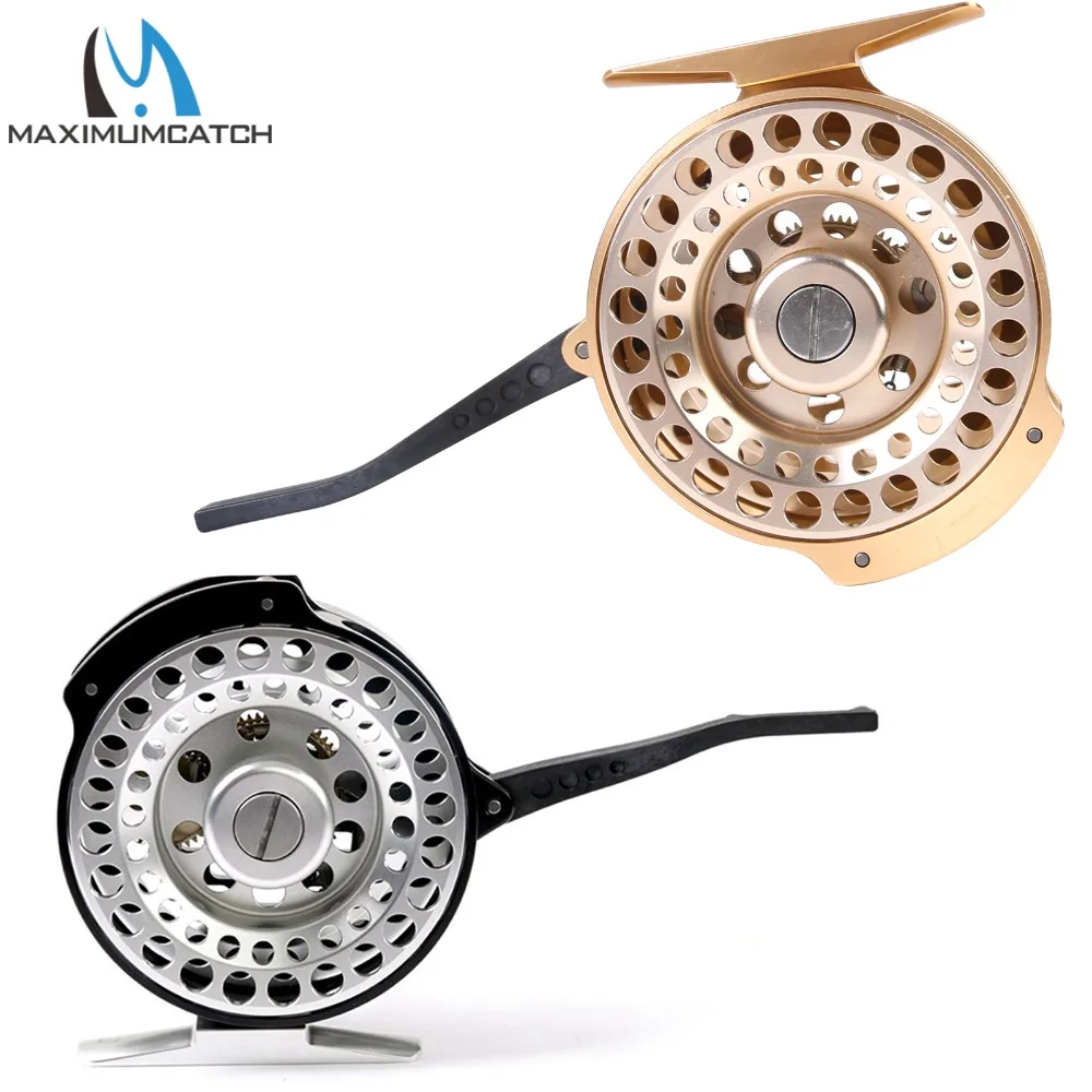 Алюминиевая катушка Maximumcatch Y4 70 супер светильник серебристый/черный|fly fishing reel|fly