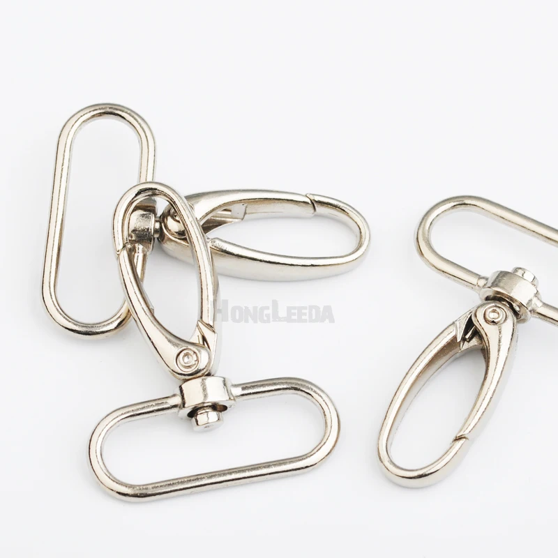 

20pcs/lot key chain hook 31.5mm 1.25inch silver nickle Alloy Swivel Clasps Snap Key Hooks DIY Key Chain Ring hk-012