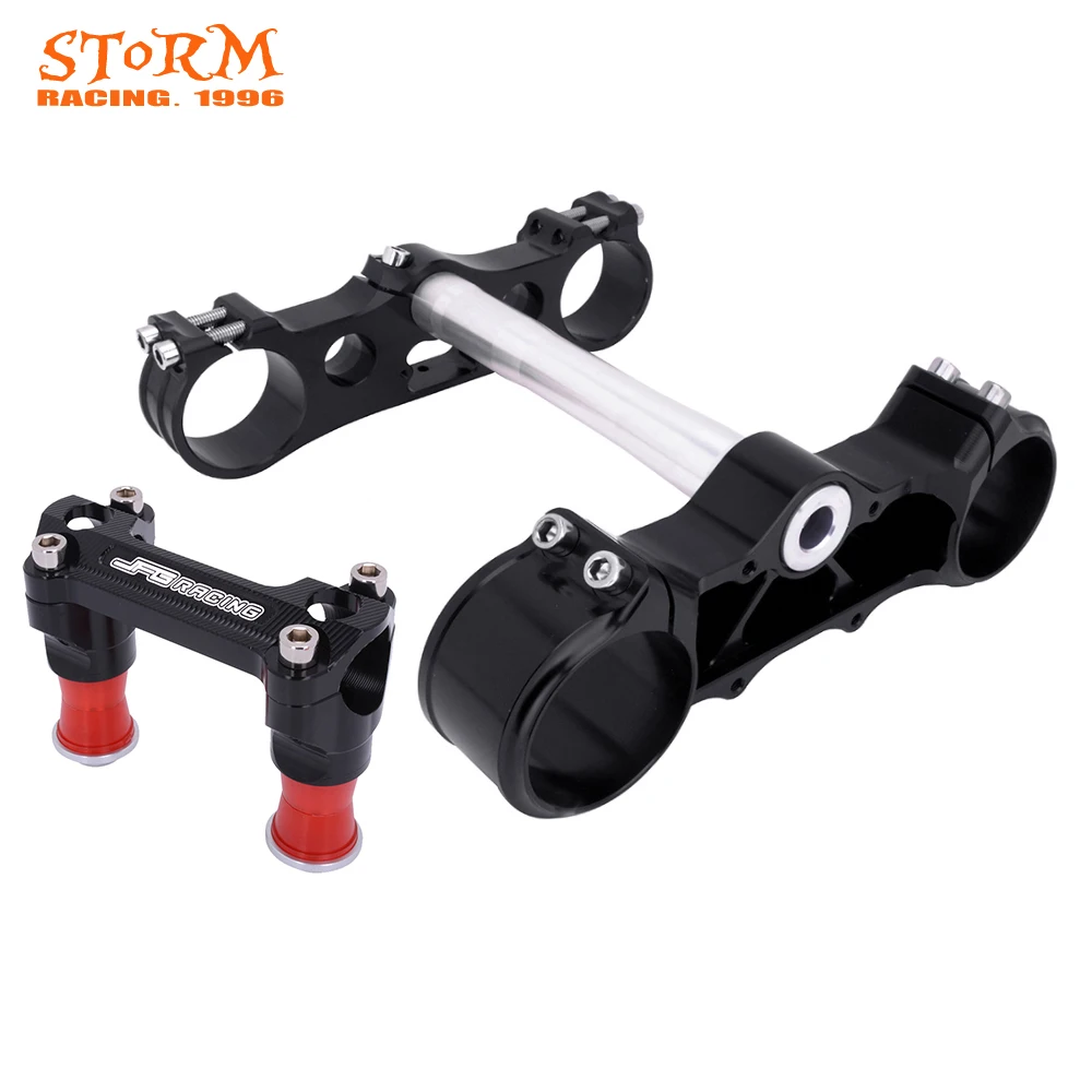 Motorbike Triple Tree Clamp Steering Stem With Bar Mount For KTM SX SXF XCF XCW XCFW EXC EXCF 125 150 250 350 450 525 530 03-12 |