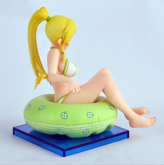 Аниме-фигурка HKXZM 8 5 см Sword Art Online II Kirigaya Suguha 1/10 весы Lefa бикини для девочек пикантная