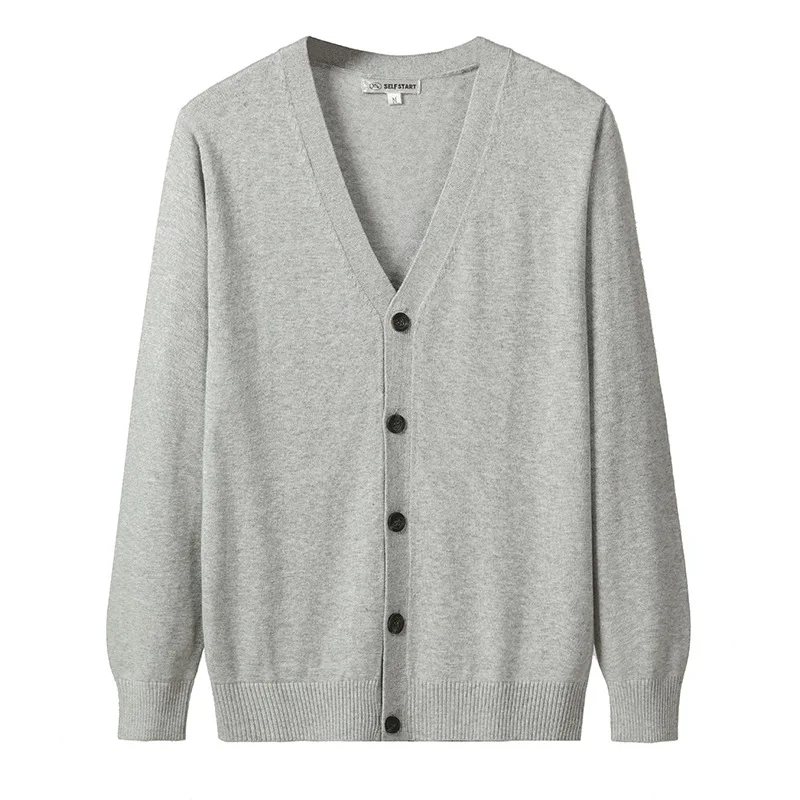 

2019 autumn sweater cardigan sweater male the new men's cultivate one's morality long-sleeved v-neck leisure fashion coat