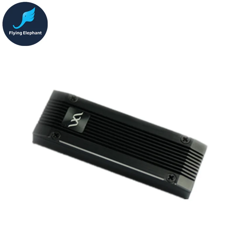 Теплоотвод FUXK стразами M.2 твердотельный жесткий диск NVME SSD алюминиевый радиатор