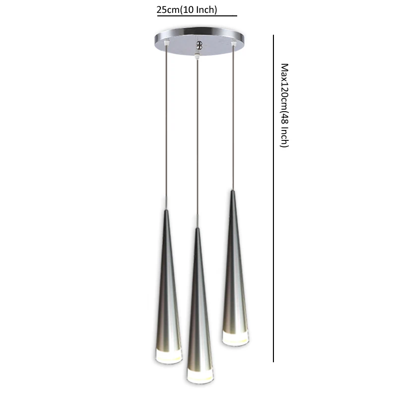 Бесплатная доставка современные светодиодные подвесные светильники 1 лампа