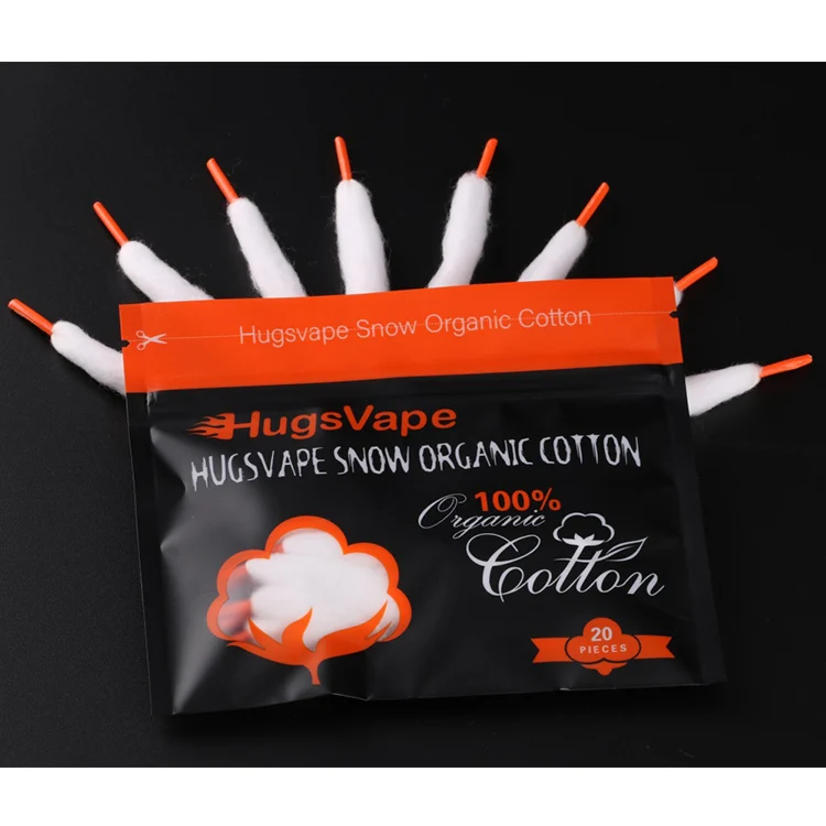 20 шт./пакет hugsvape зимние органические vape хлопок prebuild набор сделай сам для