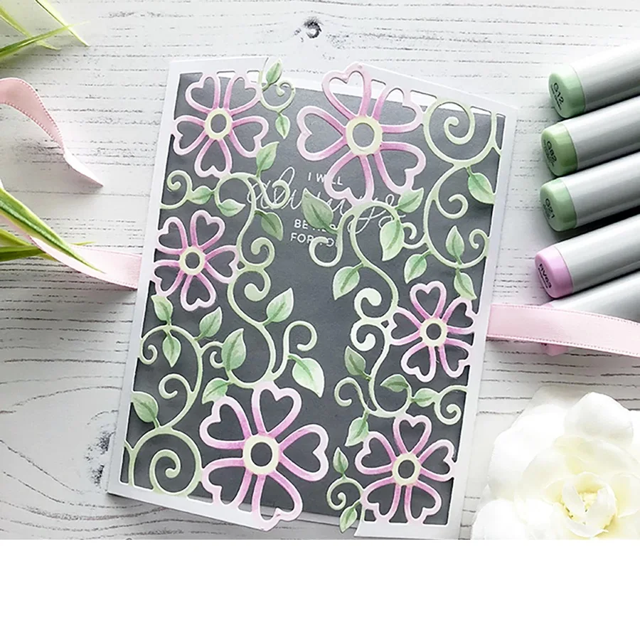 YJ Kant Metalen stansmessen frame craft snijden sterven трафарет для тиснения voor handgemaakte Papieren kaart maken scrapbookin |