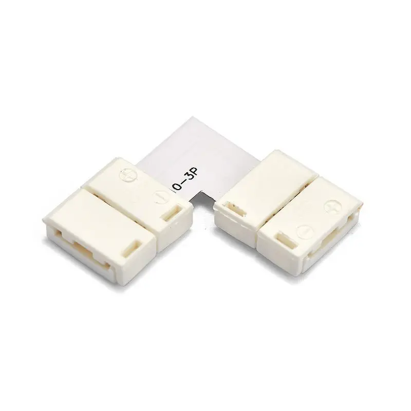 Светодиодные ленты Разъем 3 Pin T Cross L Угловой WS2811 разъемы платы без пайки для 10 мм