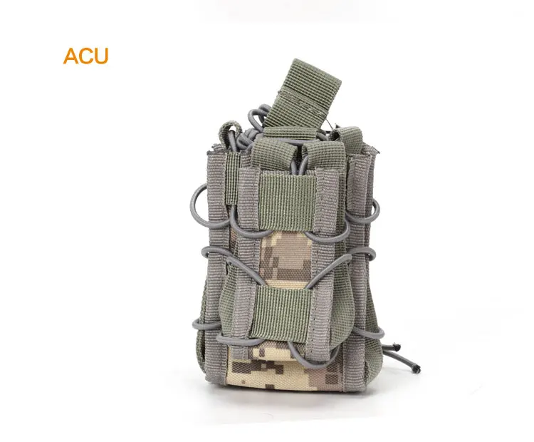 ACU EMERSON тактическая Модульная винтовка пистолет подсумок MOLLE военный воздушный мягкий патрон Карманный чехол для переноски Охотничьи аксессуары - Цвет: ACU