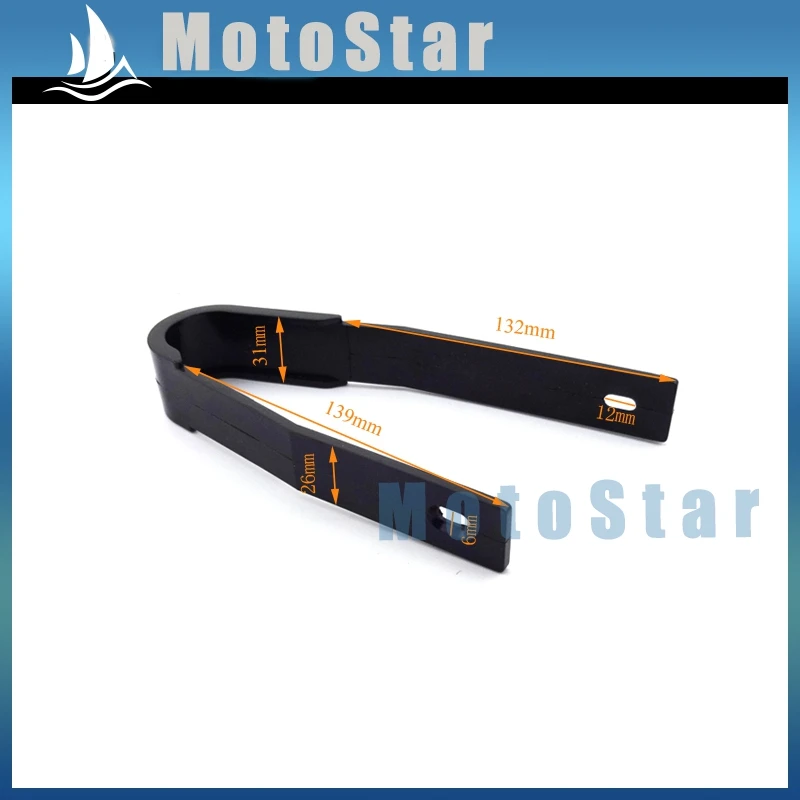 Натяжитель цепи для мотоцикла белый Натяжной ролик 8 мм задний маятник