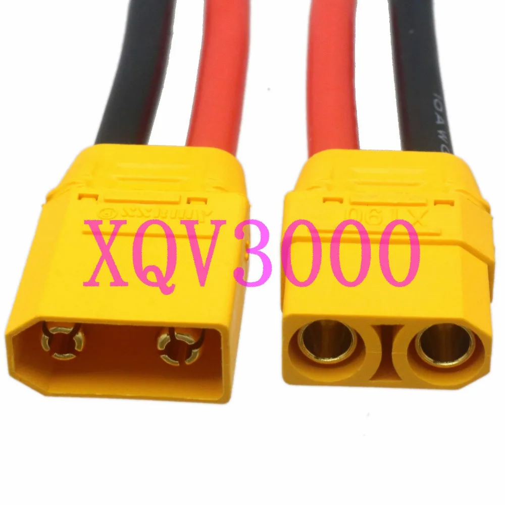 1 компл. XT90-S XT90S анти-вспышка M/F Луженый конец провода 10awg 2 &quotRC DIY DJI UAV |