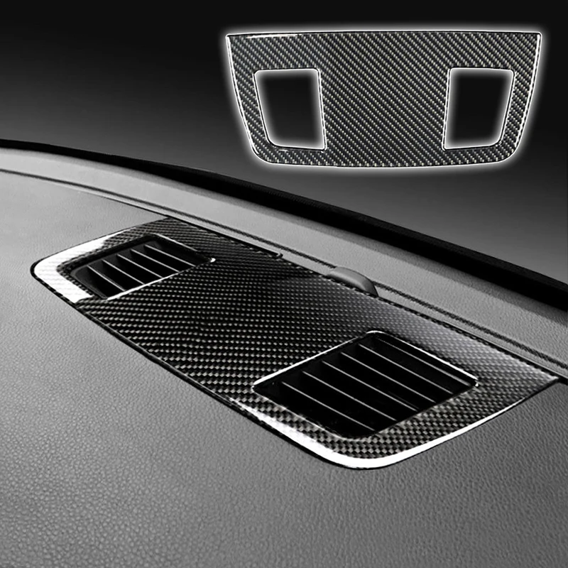 

Carbon Fiber Dashboard Air Outlet Vent Cover Trim For BMW E90 E92 3 Series 05-12 Prevent The Air Vent