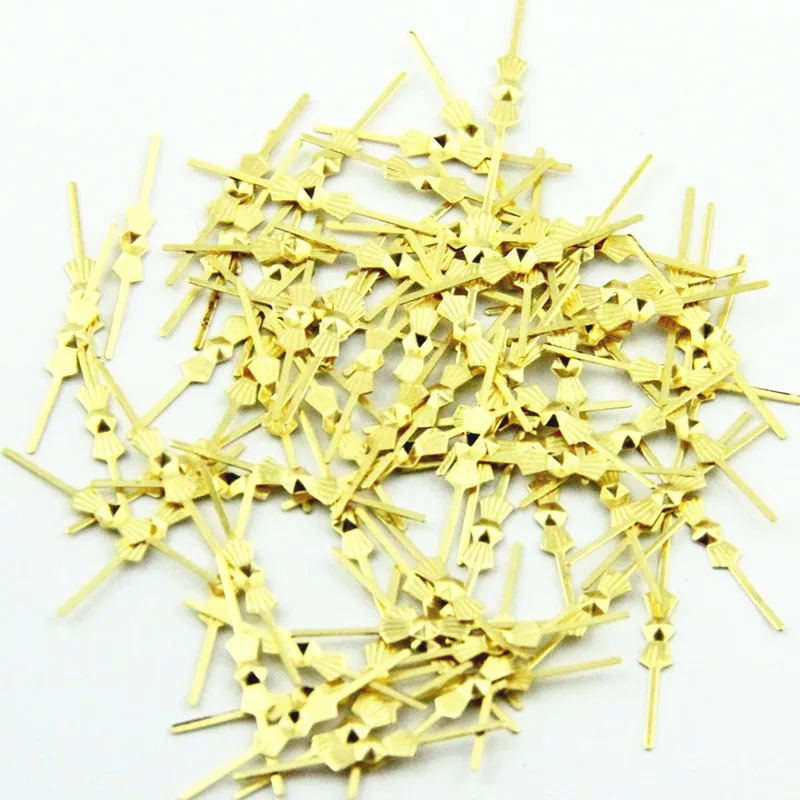 10000pcs  25mm Gold Color Metal Connectors Butterfly Bowtie Metals Buckles Beads Connectors Pins Bowtie For Beads Connect