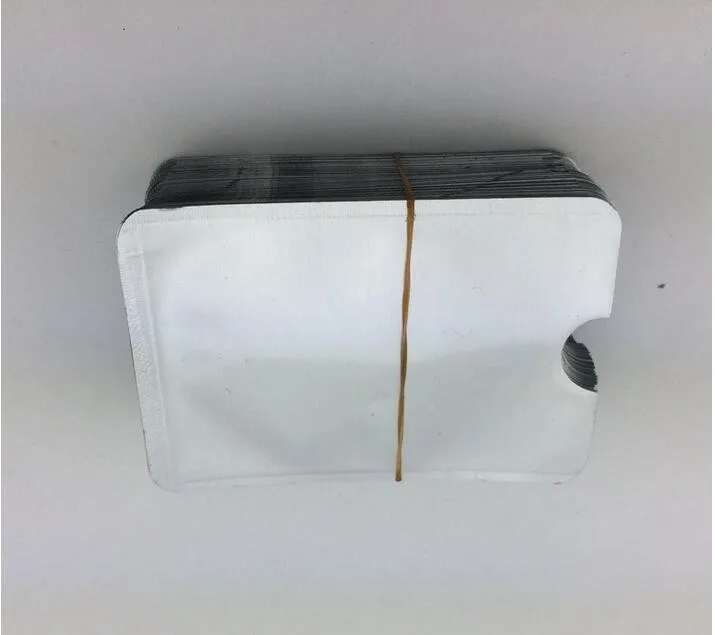 RFID блокировка алюминиевые рукава сумка для хранения защитная карта
