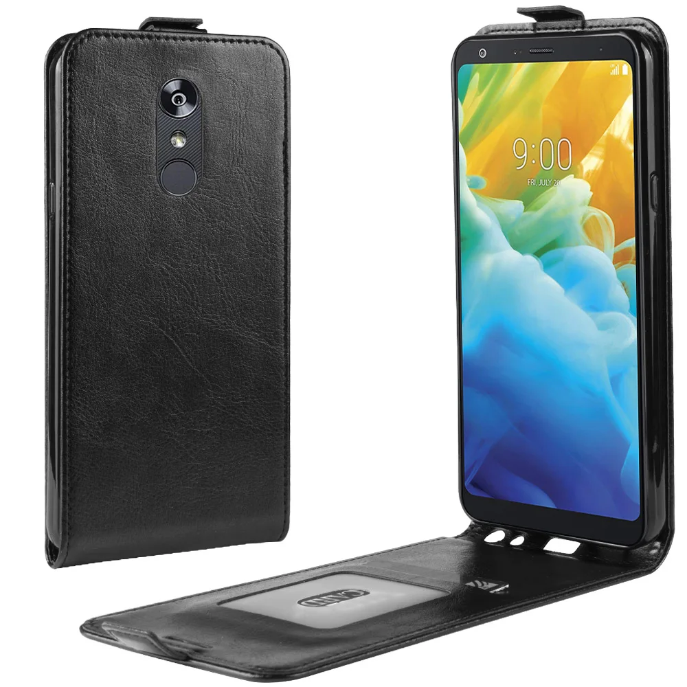 Для LG Stylo 5 обложка чехол для Q флип Роскошный чехол-Кошелек из искусственной кожи