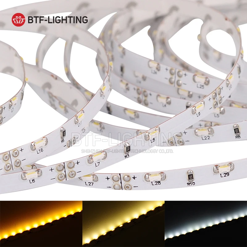 Ультра яркая светодиодная лента света 335 SMD 5 м 600 светодиодный вид сбоку Гибкие