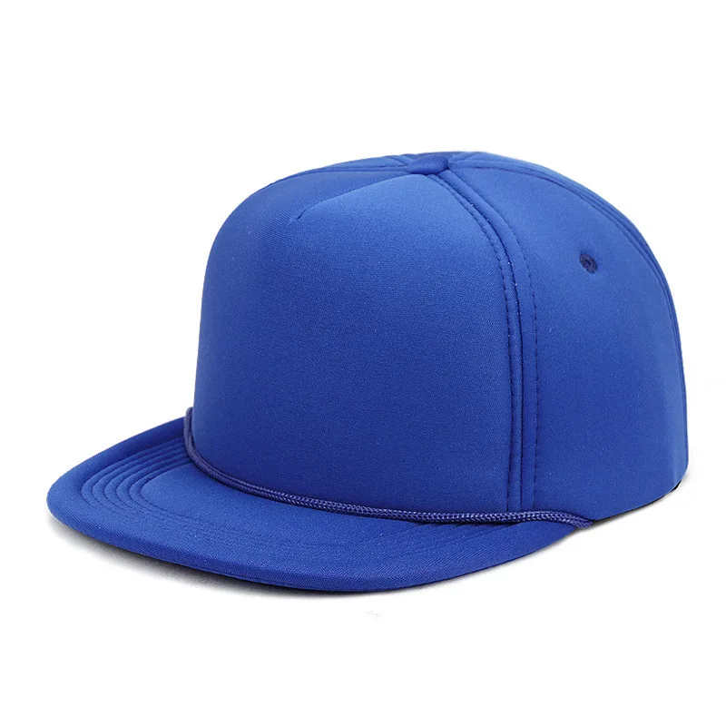 Толщина губка сплошной цвет Snapback cap s Мужская хип-хоп панк-рок BBoy кепки с плоским козырьком Регулируемый логотип индивидуальные простые бейсболки