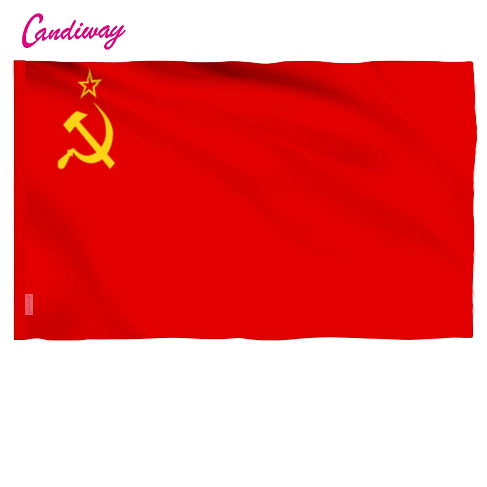 11,11 Высокое качество Красный CCCP СССР флаг для наружного и внутреннего размещения домашний декор 96*64 см NN001