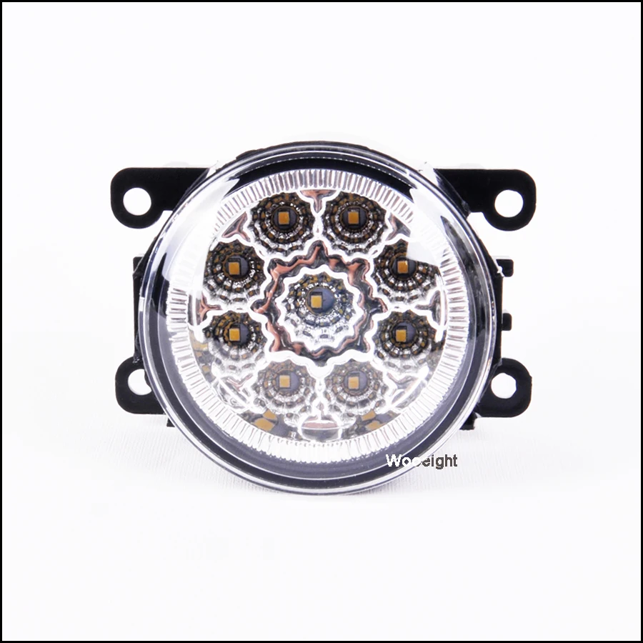 1Pcs Car Styling 12V LED Fog Light High Power Universal White Bulb Driving Lamp For Ford Fiesta Focus Escort 2007-17 | Автомобили и