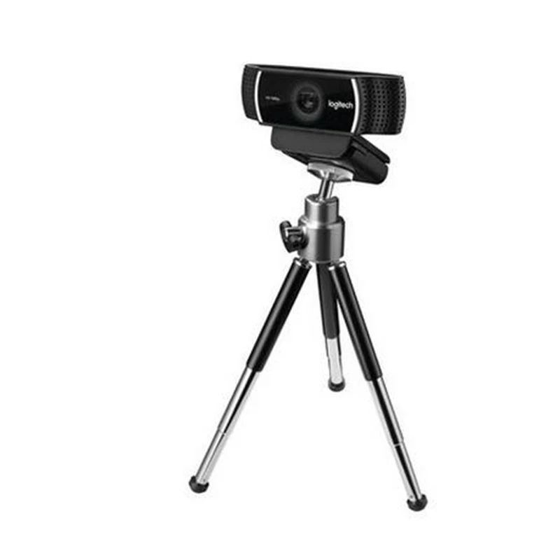 Веб-камера logitech C922 HD 1080P full 720P Встроенный микрофон Запись видео-звонков, фоновый переключатель(в том числе