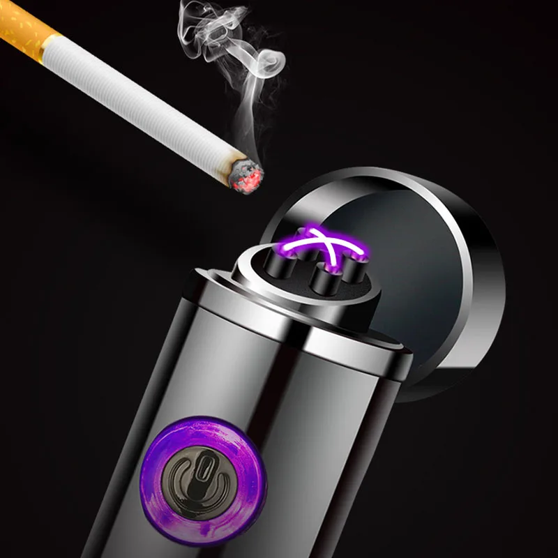 Новейшая ветрозащитная Мини Портативная USB двухдуговая плазменная