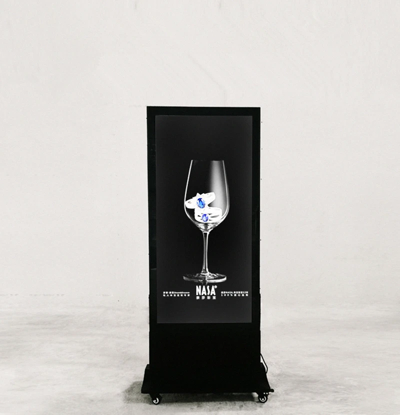 Наружный светодиодный дисплей с двумя боками алюминиевая рама подставка