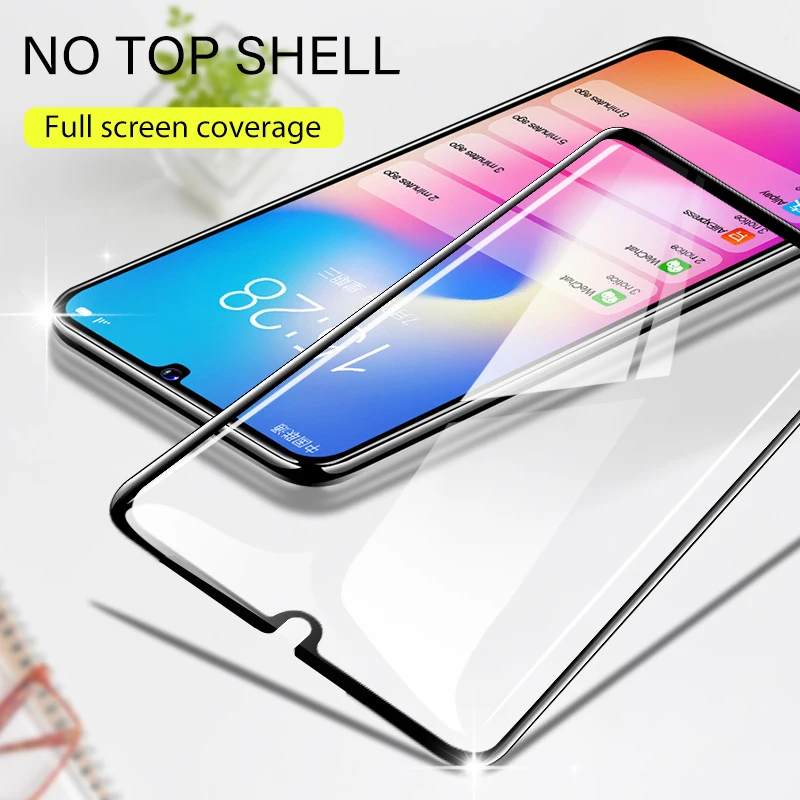 Защитное стекло KEYSION 9D изогнутое закаленное для Samsung Galaxy A30 A50 A70 M10 M20 M30|Защитные