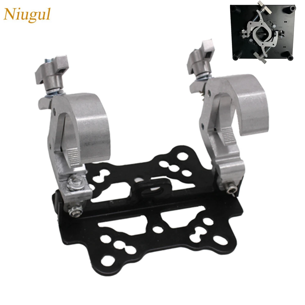 

Double Folding Stage Light Hook Fit 38-51mm Truss Tube Stage Lighting Hook Clamp For 330W/350W Beam Mobing Head Light Load 200KG