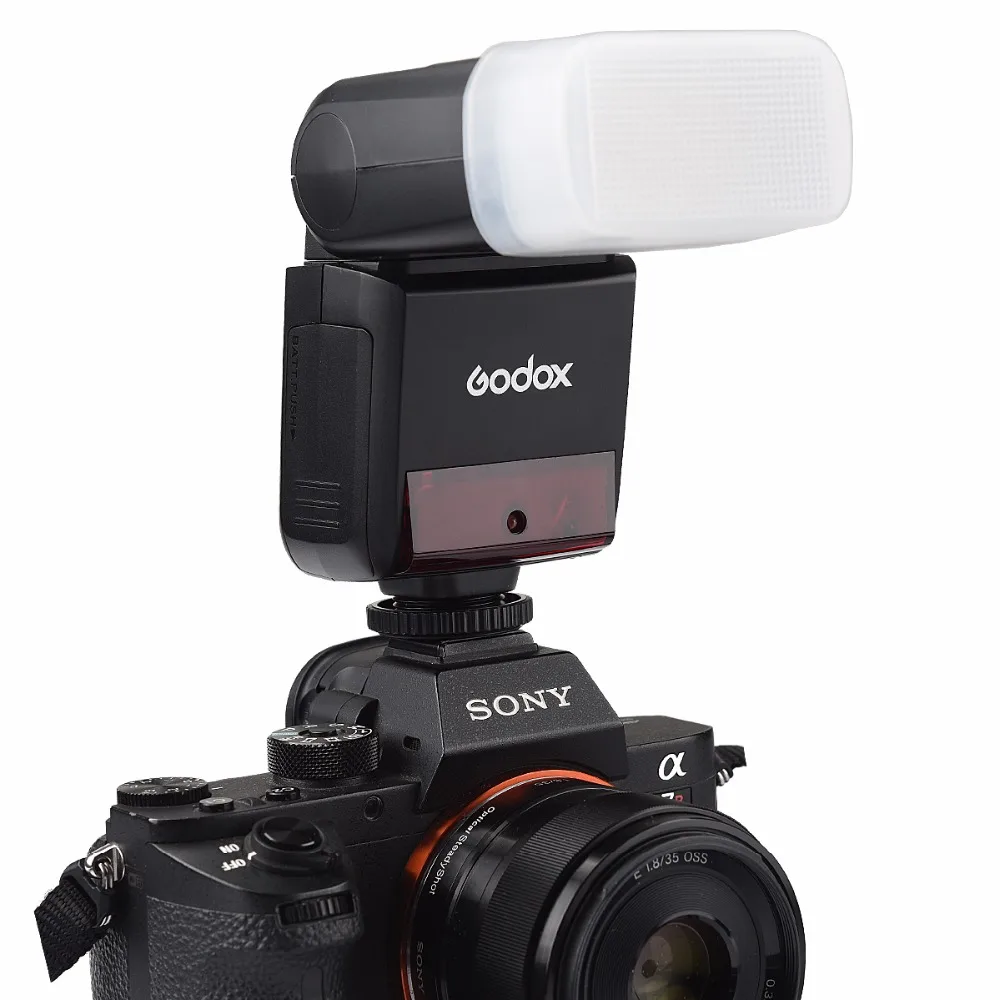 Godox V350 2,4G Master/Slave камера ttl Беспроводная вспышка Speedlite 1/8000s HSS для Canon Nikon sony Lumix Olympus Fujifilm