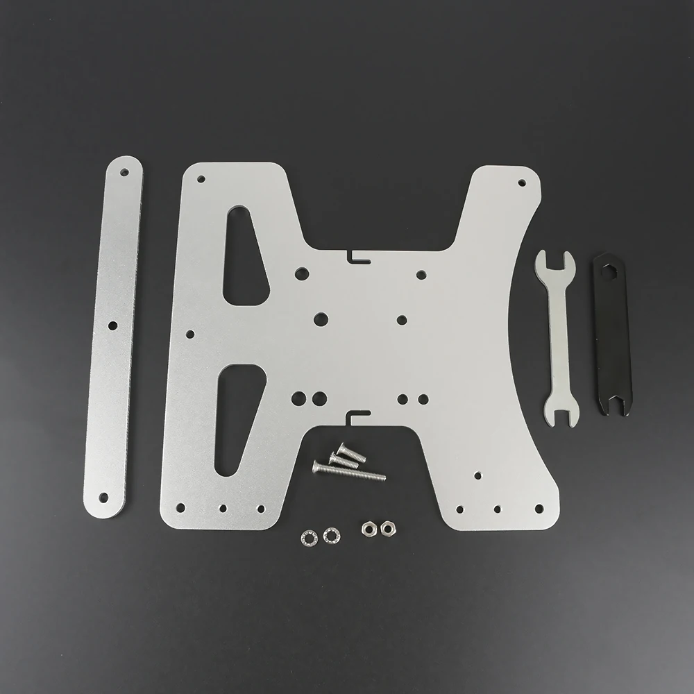 Clone Aluminum Y-Carriage Plate Kit Heated Bed Supports 3-Point Leveling For Creality Ender 3 Ender-3 Pro Ender-3S 3D Printer