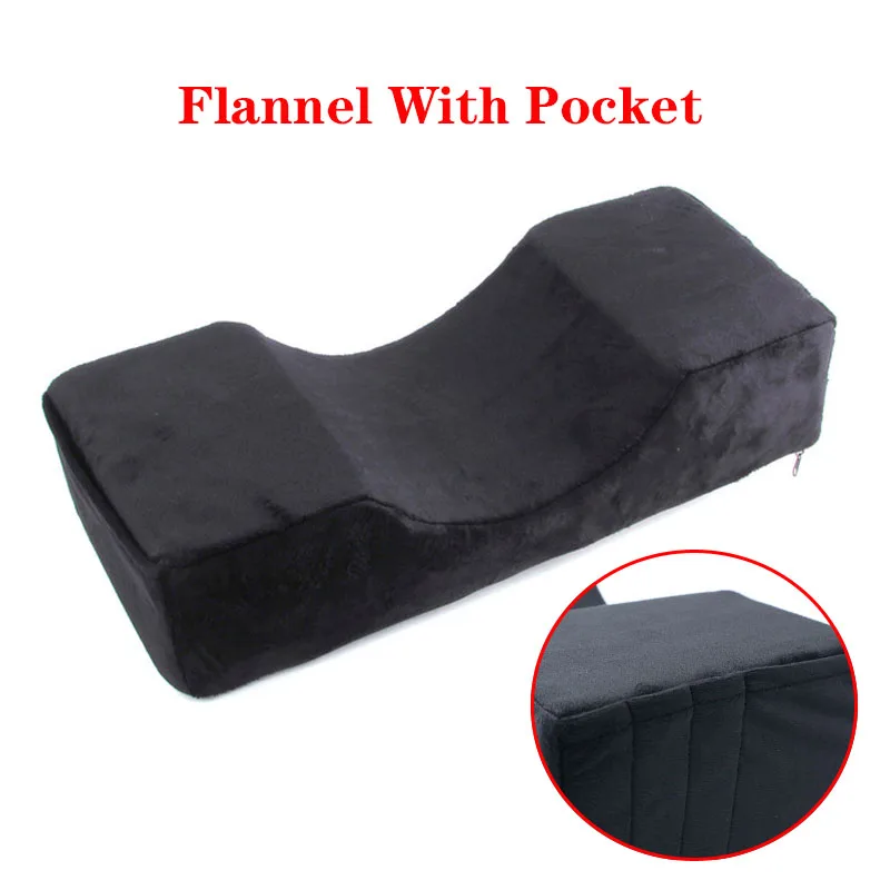 Flannel 2 Профессиональная подушка для наращивания ресниц, мягкие прививочные ресницы, фланелевые подушки для салона красоты, подголовник, поддержка шеи - Цвет: Flannel 2